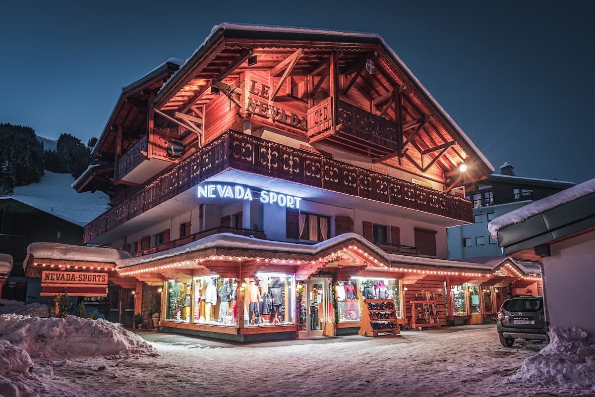 Nevada Sports, ski rental shop in Les Gets